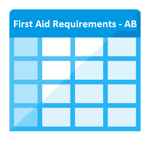 First Aid Requirements (CHARTS) – Alberta