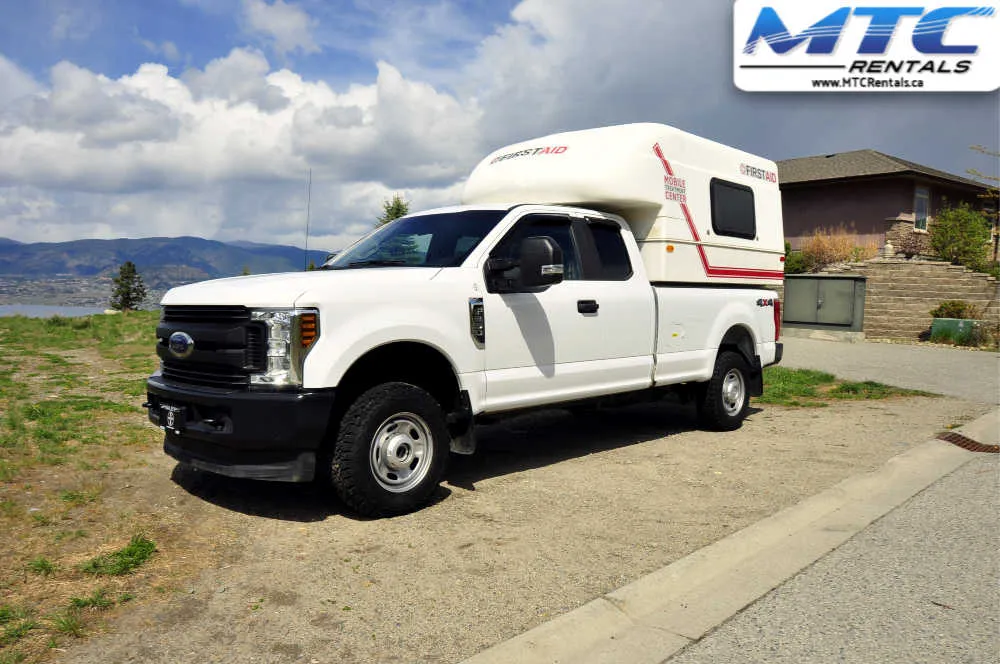 2018 Ford F250 ETV Industrial Ambulance Tufport MTC for sale profile view.webp